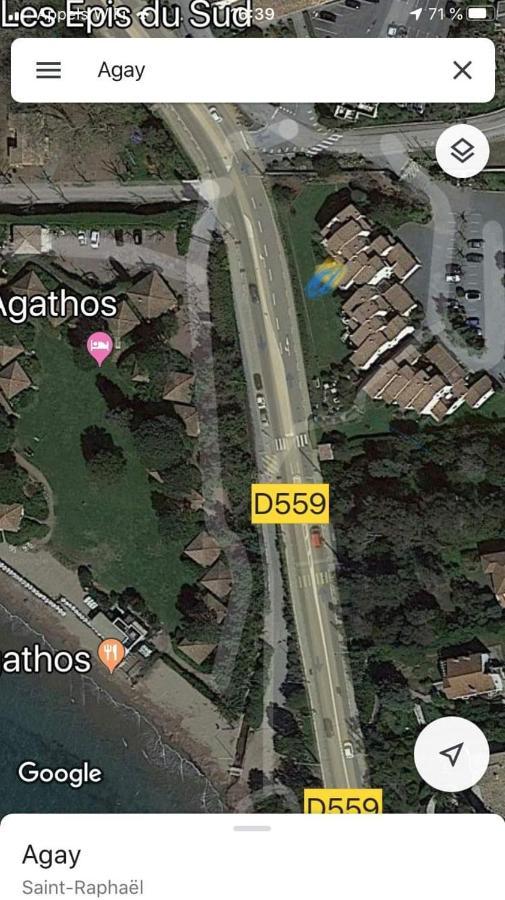 Agay Le Pti Bonheur 60M2 Rez De Jardin, En Bord De Mer Saint-Raphaël Kültér fotó